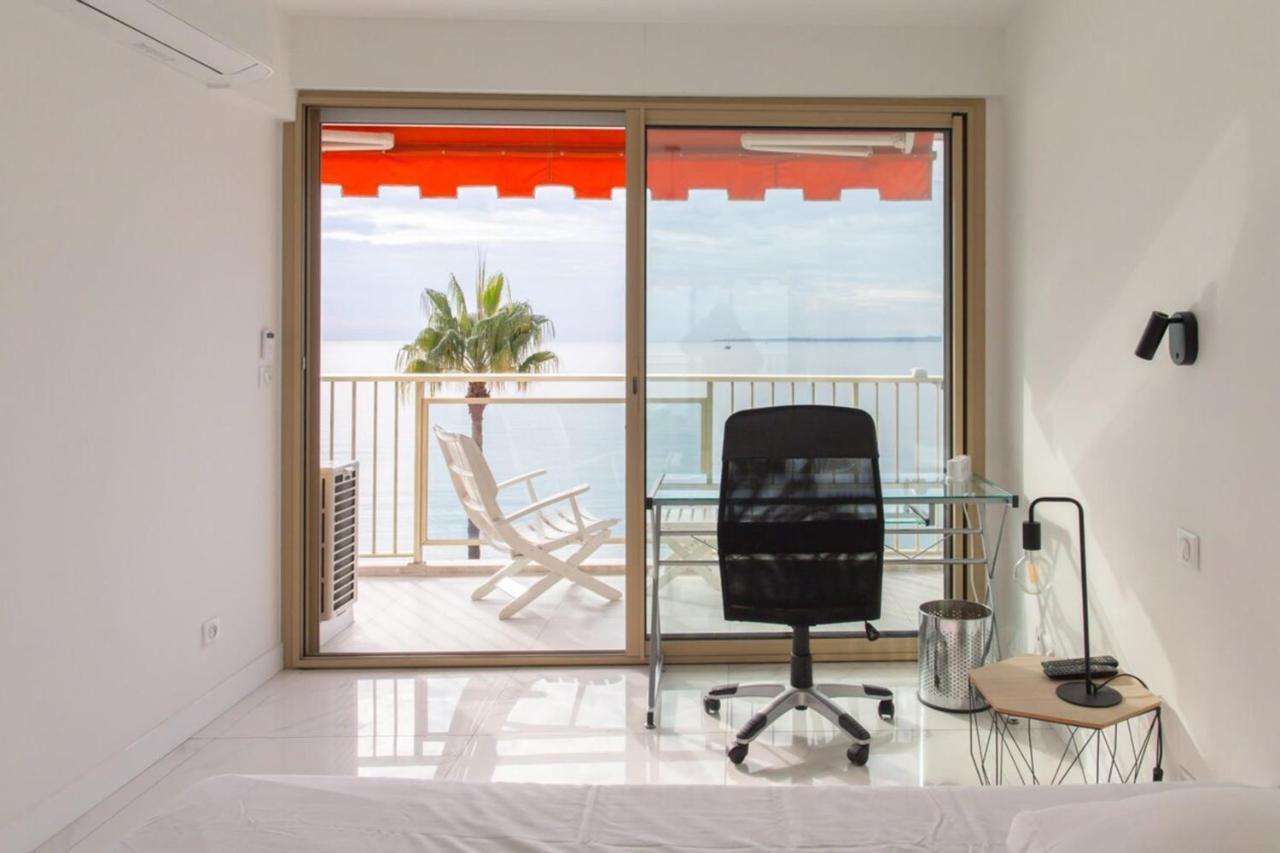 Air-Conditioned Apartment With Sea View And At The Foot Of The Beaches Antibes Exteriér fotografie